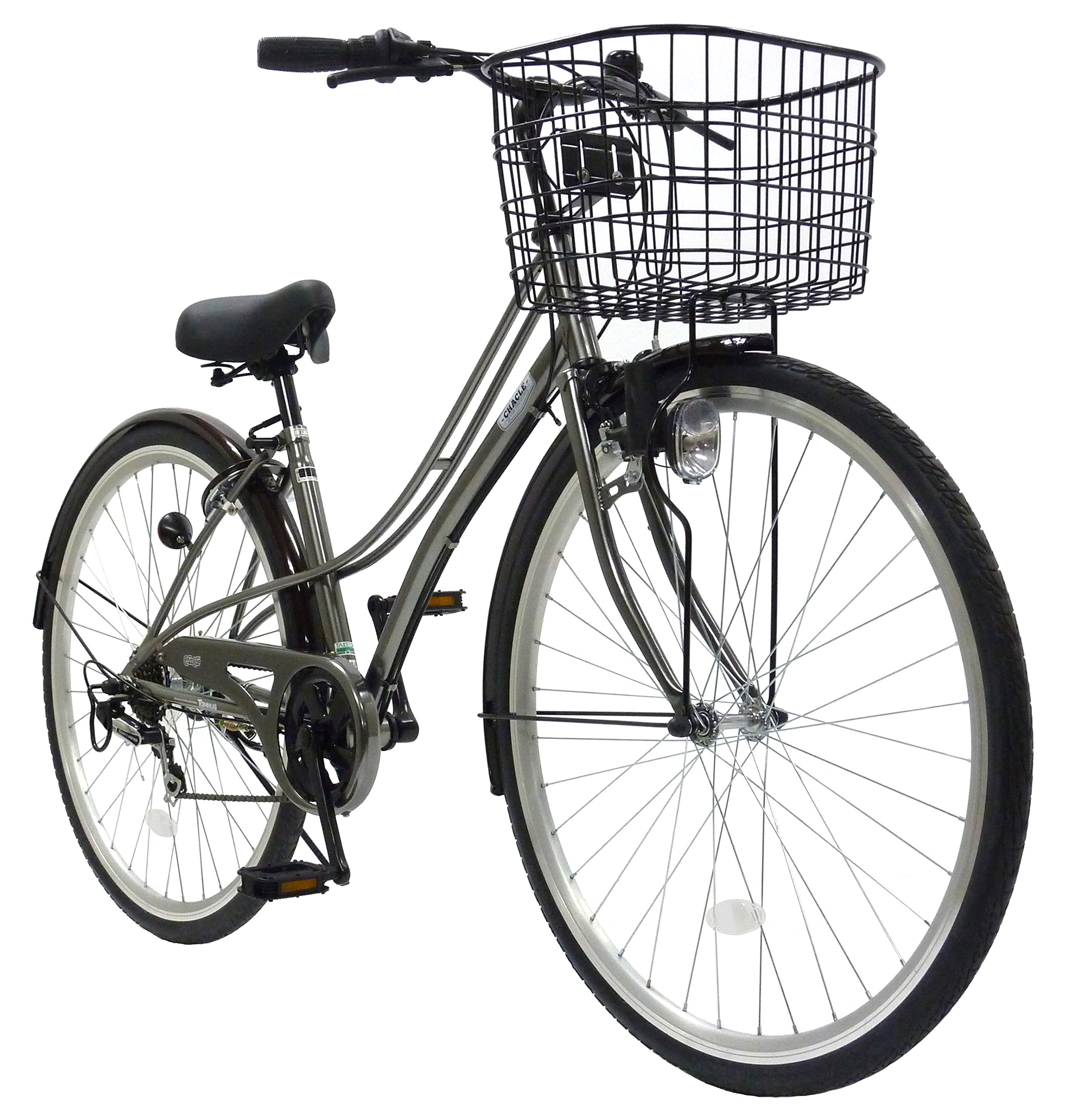 CHACLE(チャクル) 空気入れ不要! ノーパンク自転車 シティサイクル 27インチ 6段切替 CHN-CC276BE-SP Amazon | CHACLE(チャクル) 空気入れ不要! ノーパンク自転車 シティ